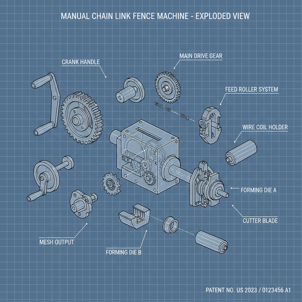 chain link fence machine price