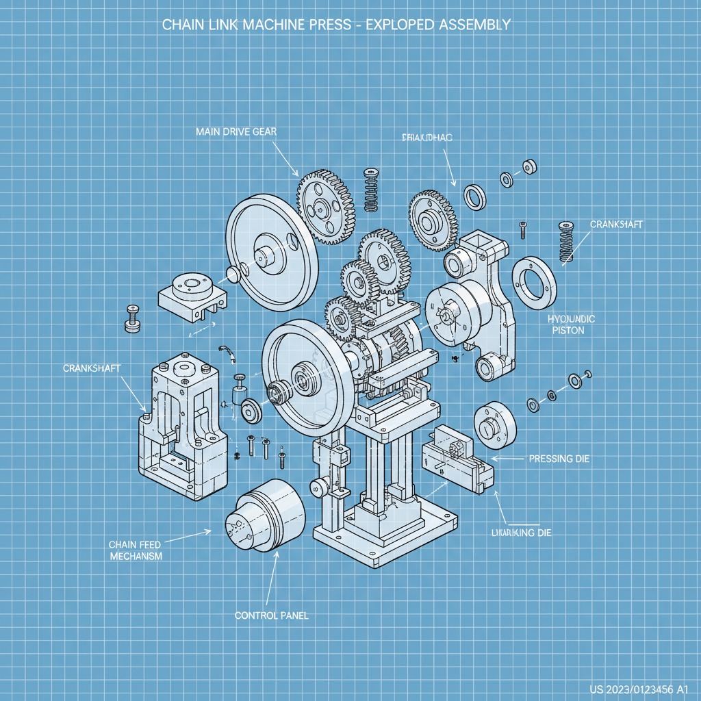 chain link machine price