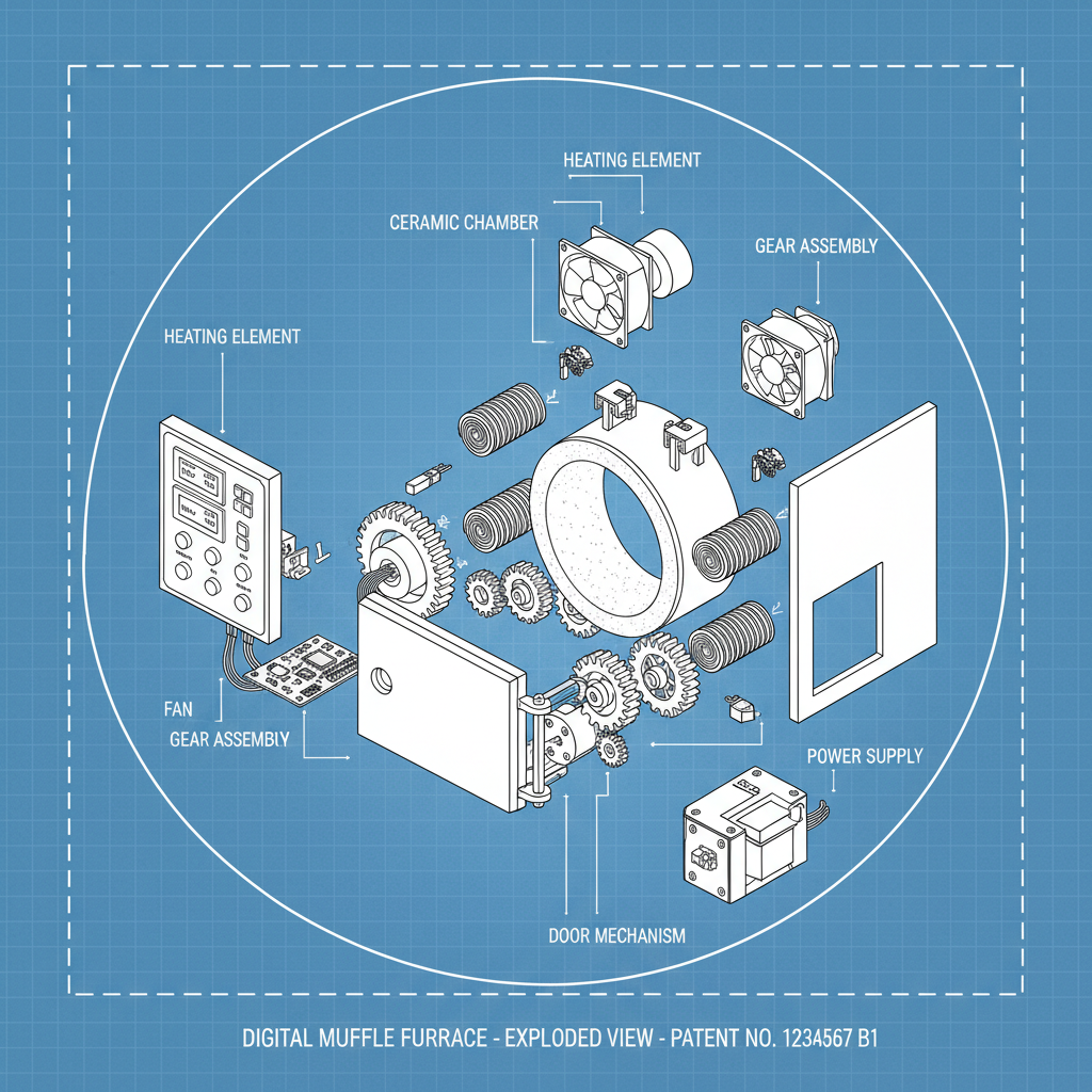 digital muffle furnace