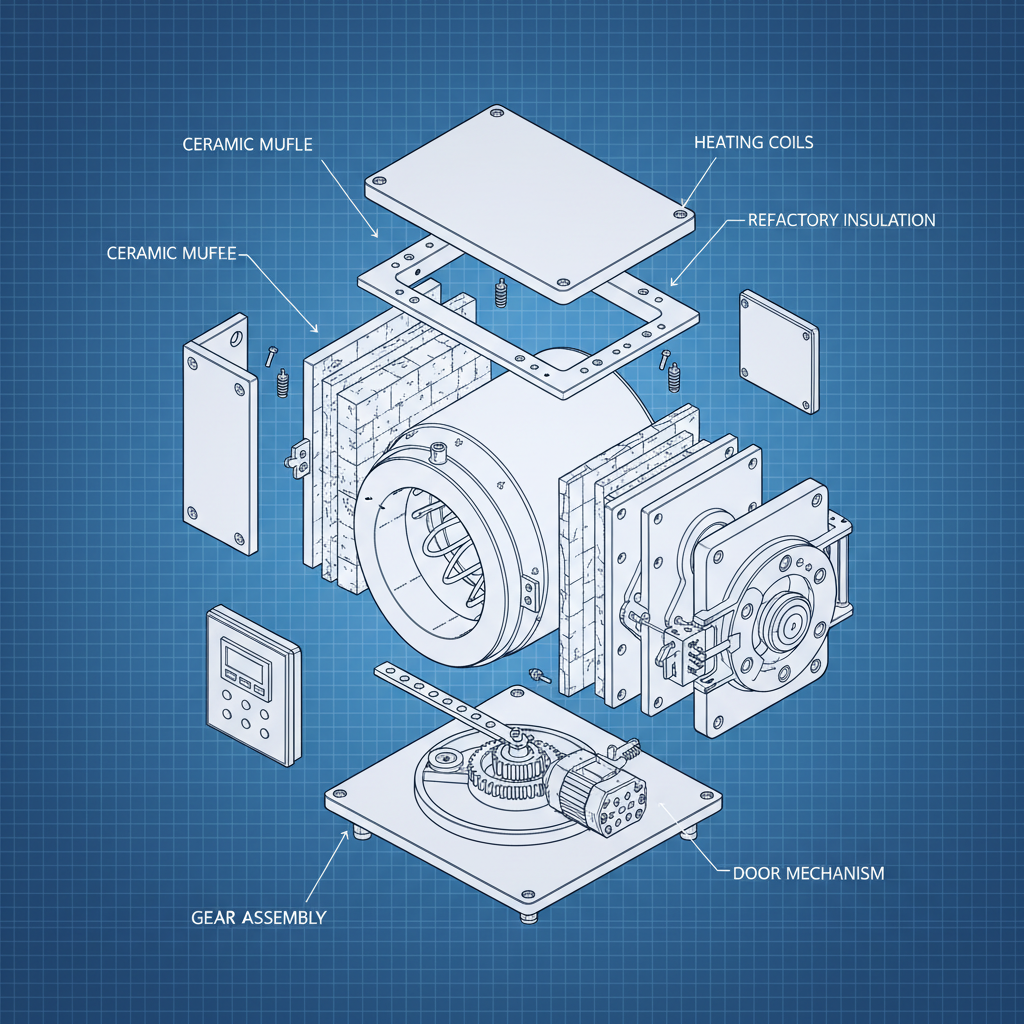 high temperature muffle furnace