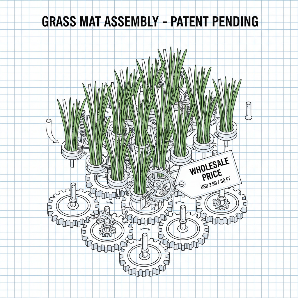grass mat wholesale price