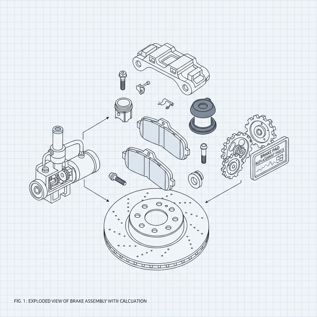 brake pad replacement price