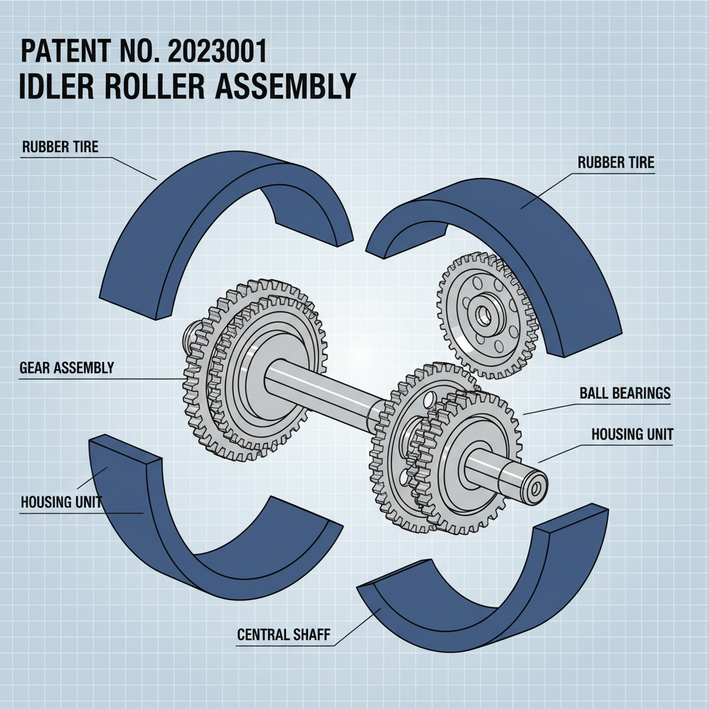 rubber idler rollers
