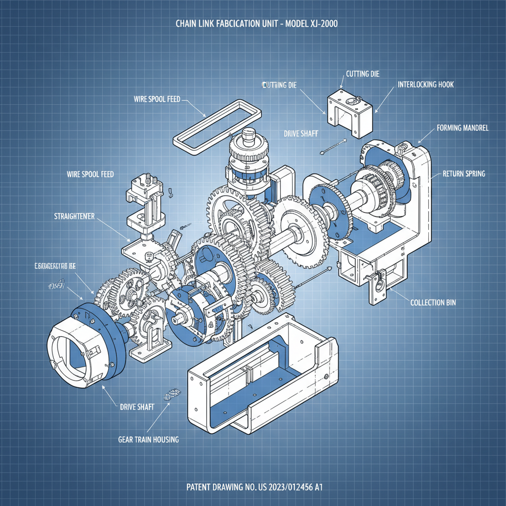 chain link making machine price