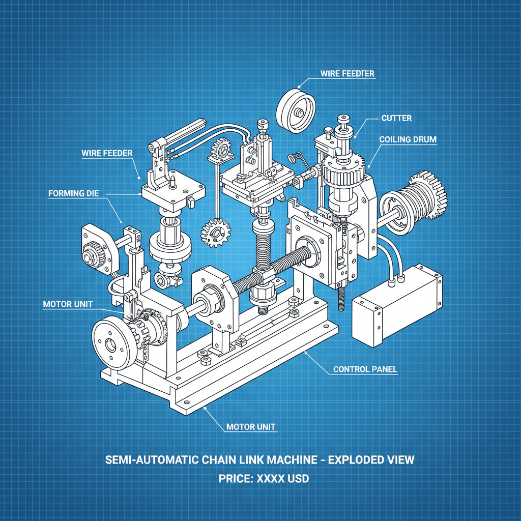 automatic chain link machine price