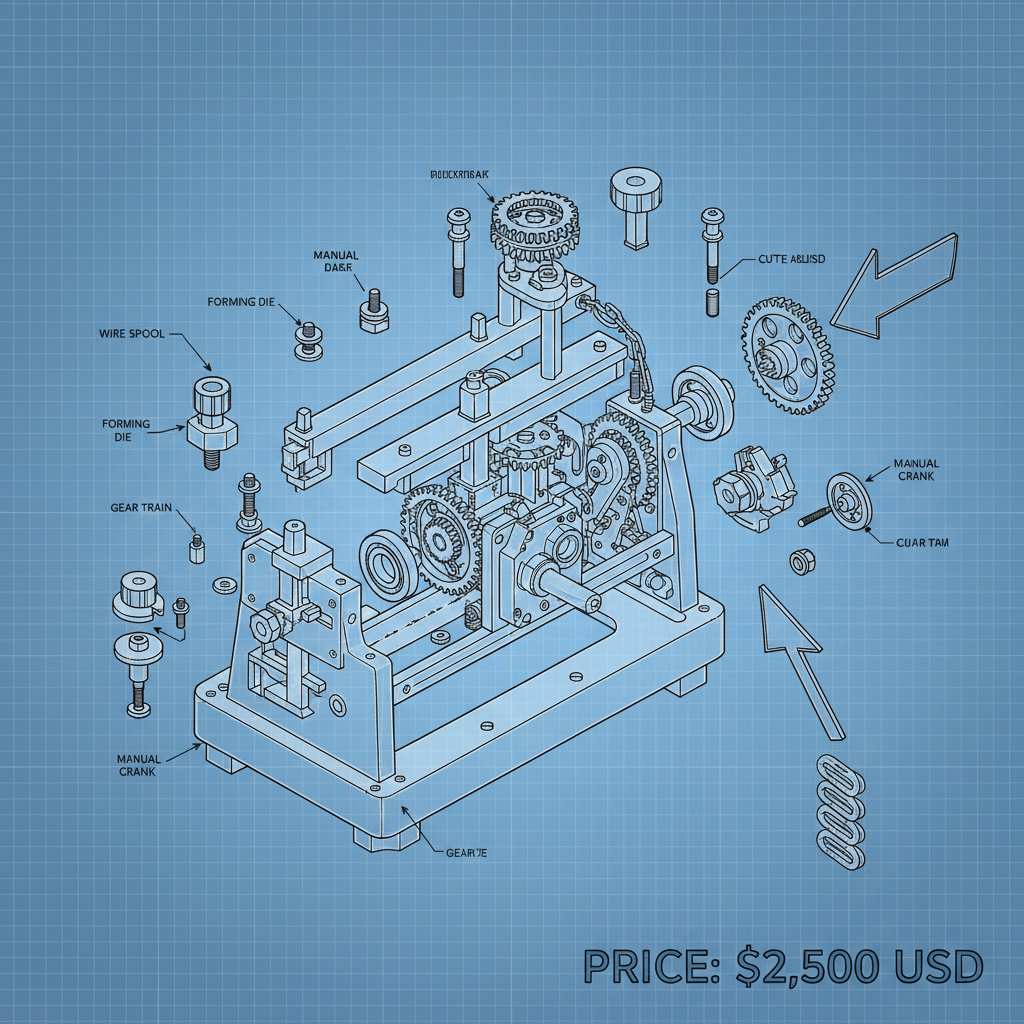 manual chain link machine price
