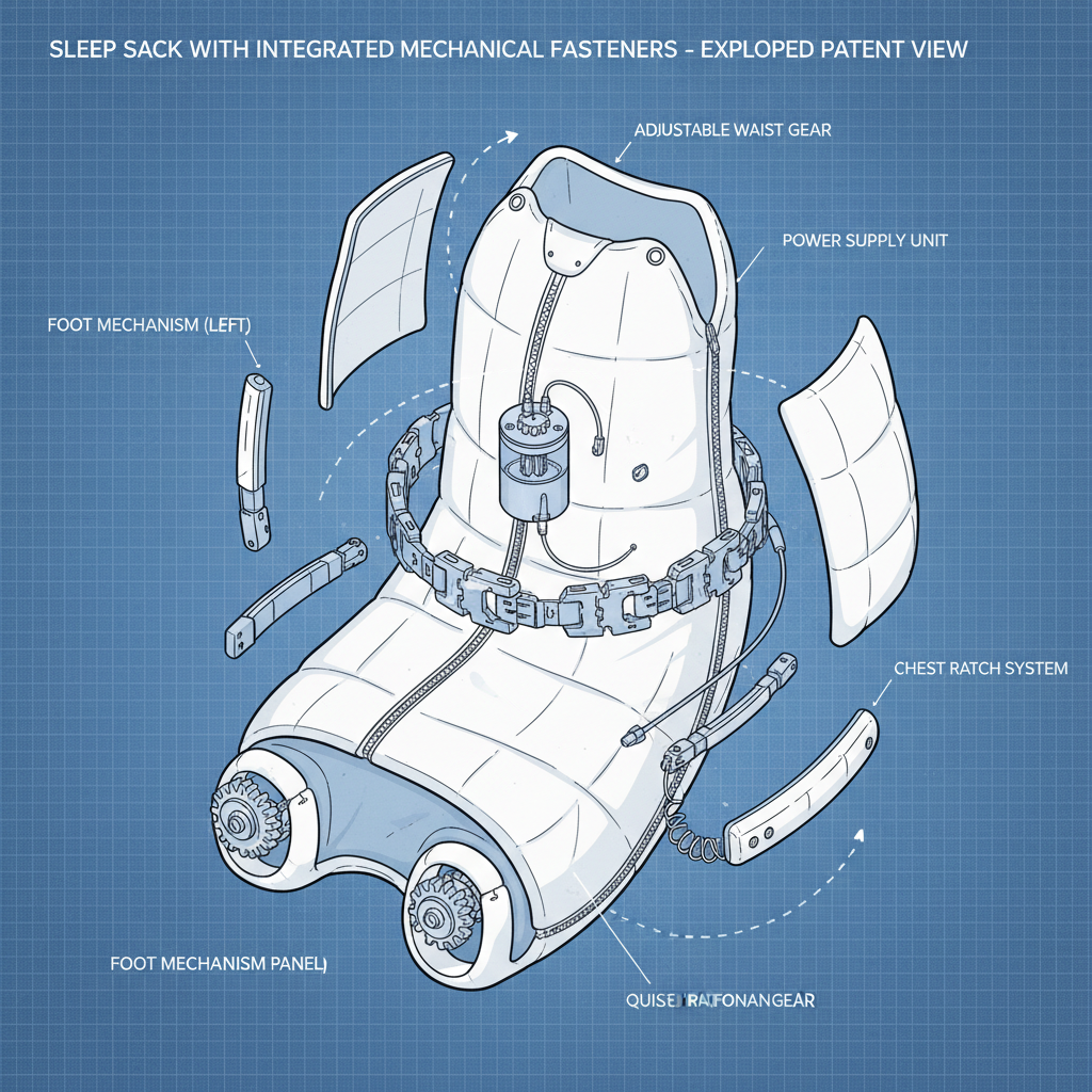 sleep sack with feet