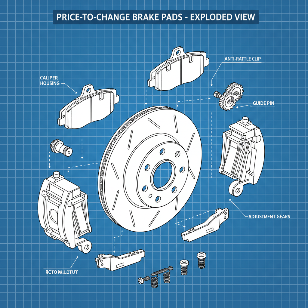 price to change brake pads