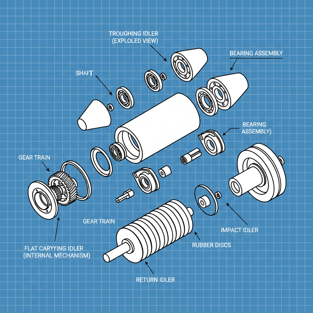 types of conveyor idlers