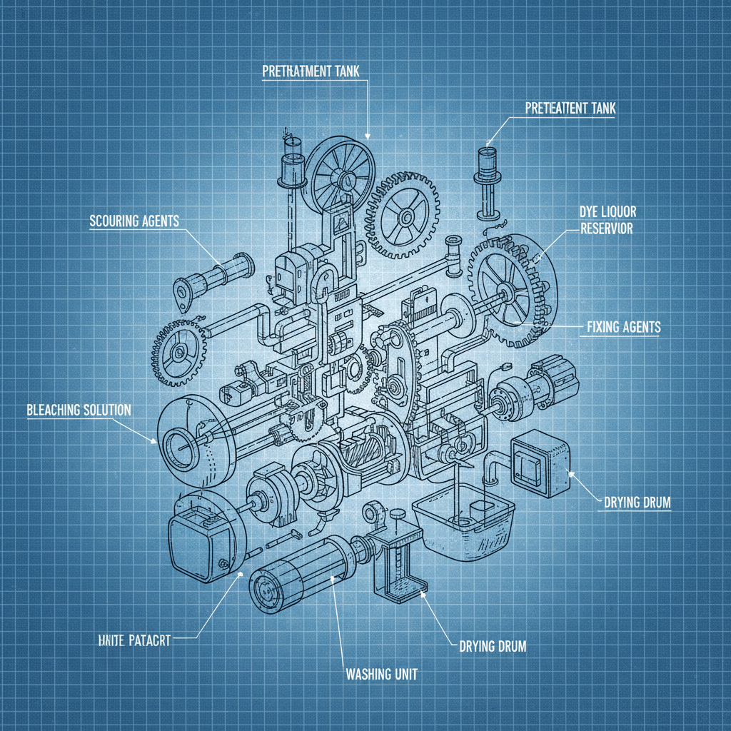 textile dyeing chemicals list