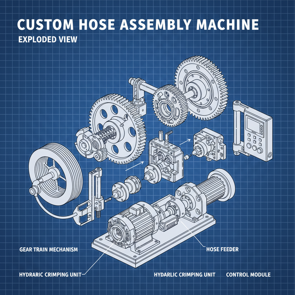 Custom HOSE ASSEMBLY MACHINES
