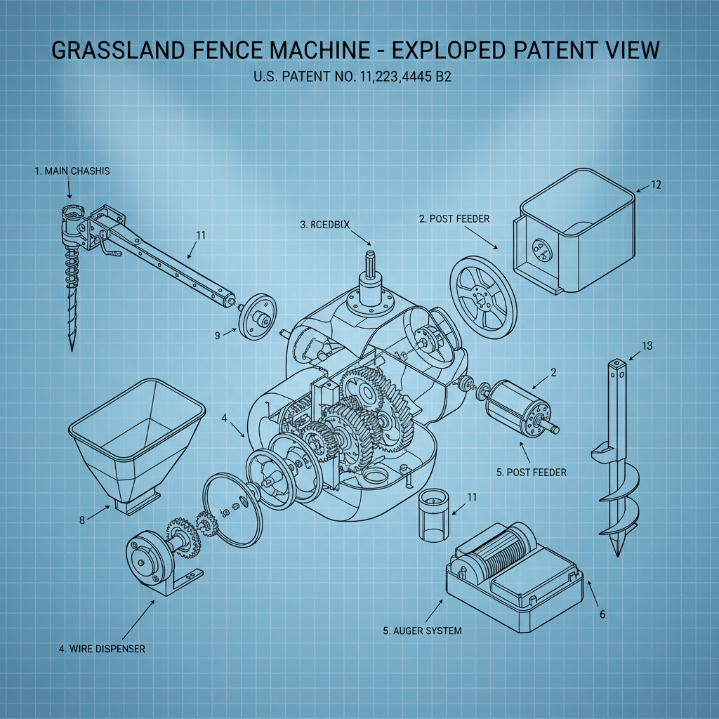 grassland fence machine