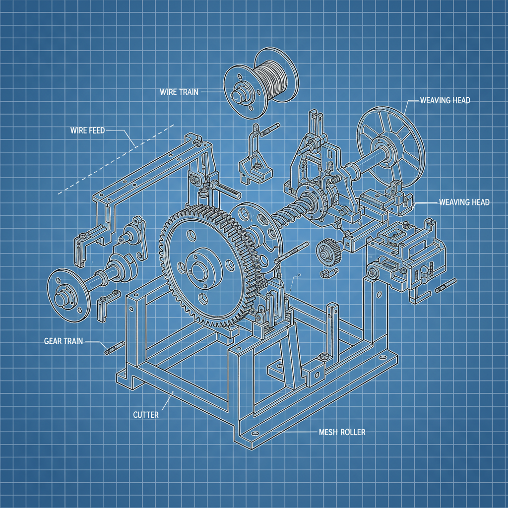 chain link fence machine video