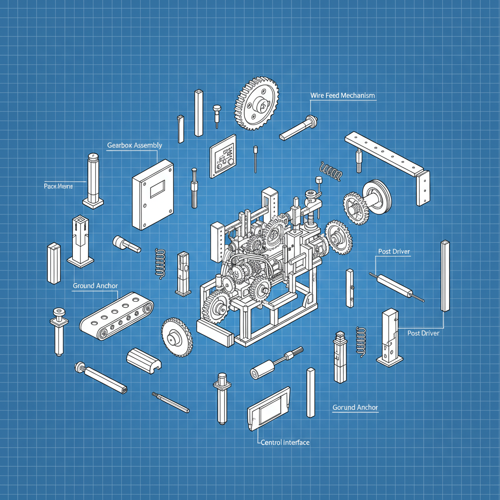 grassland fence machine