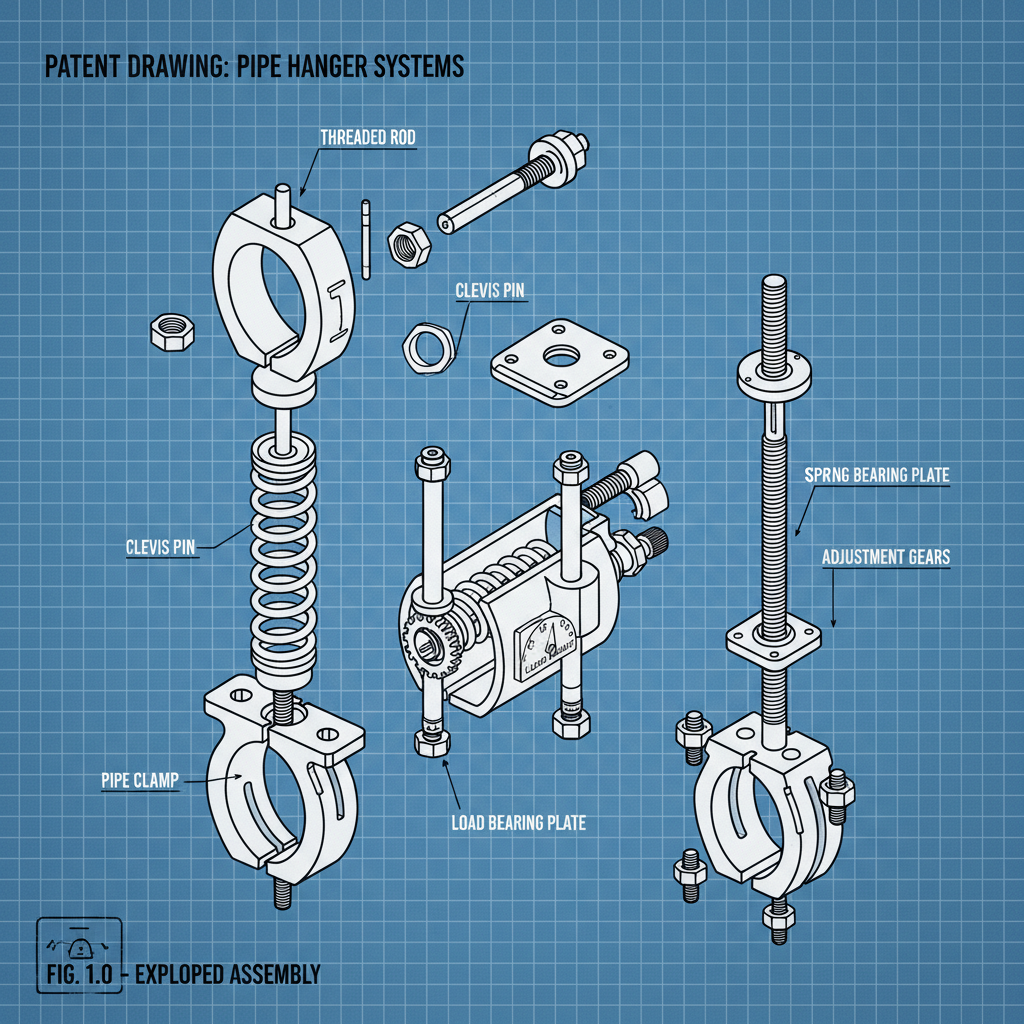 types of pipe hangers