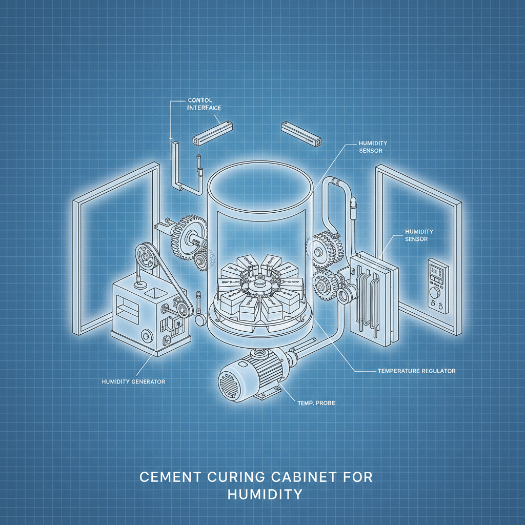 Cement Curing Cabinet For Humidity
