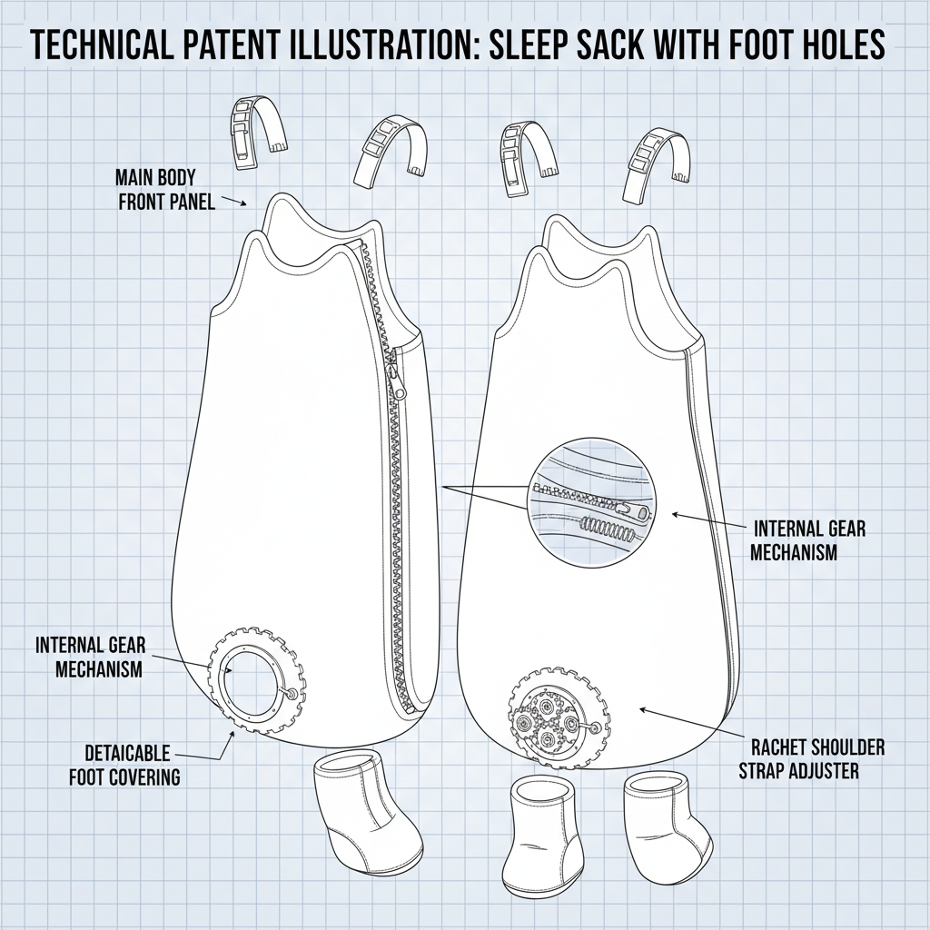 sleep sack with foot holes