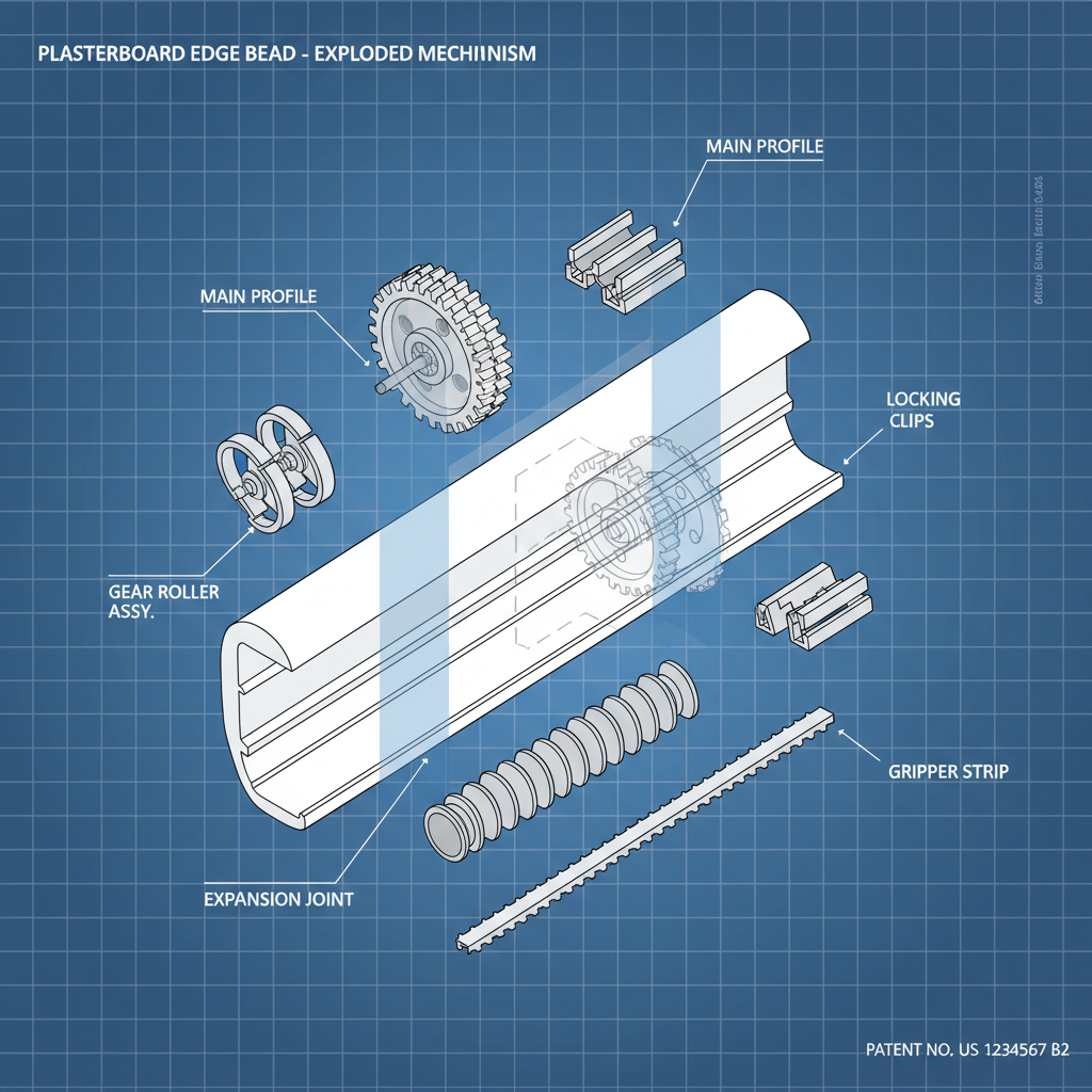 plasterboard plastic edge bead