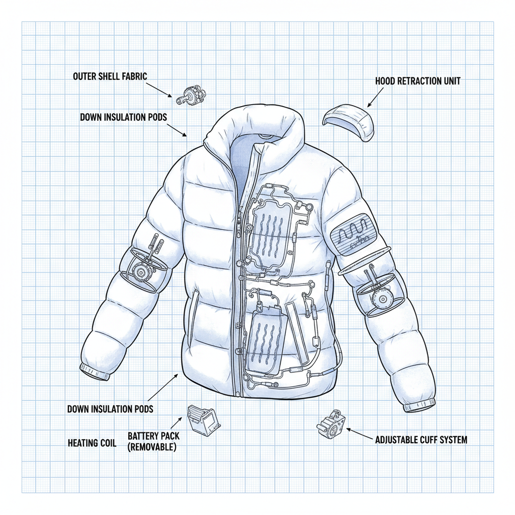 lightweight puffer jacket women