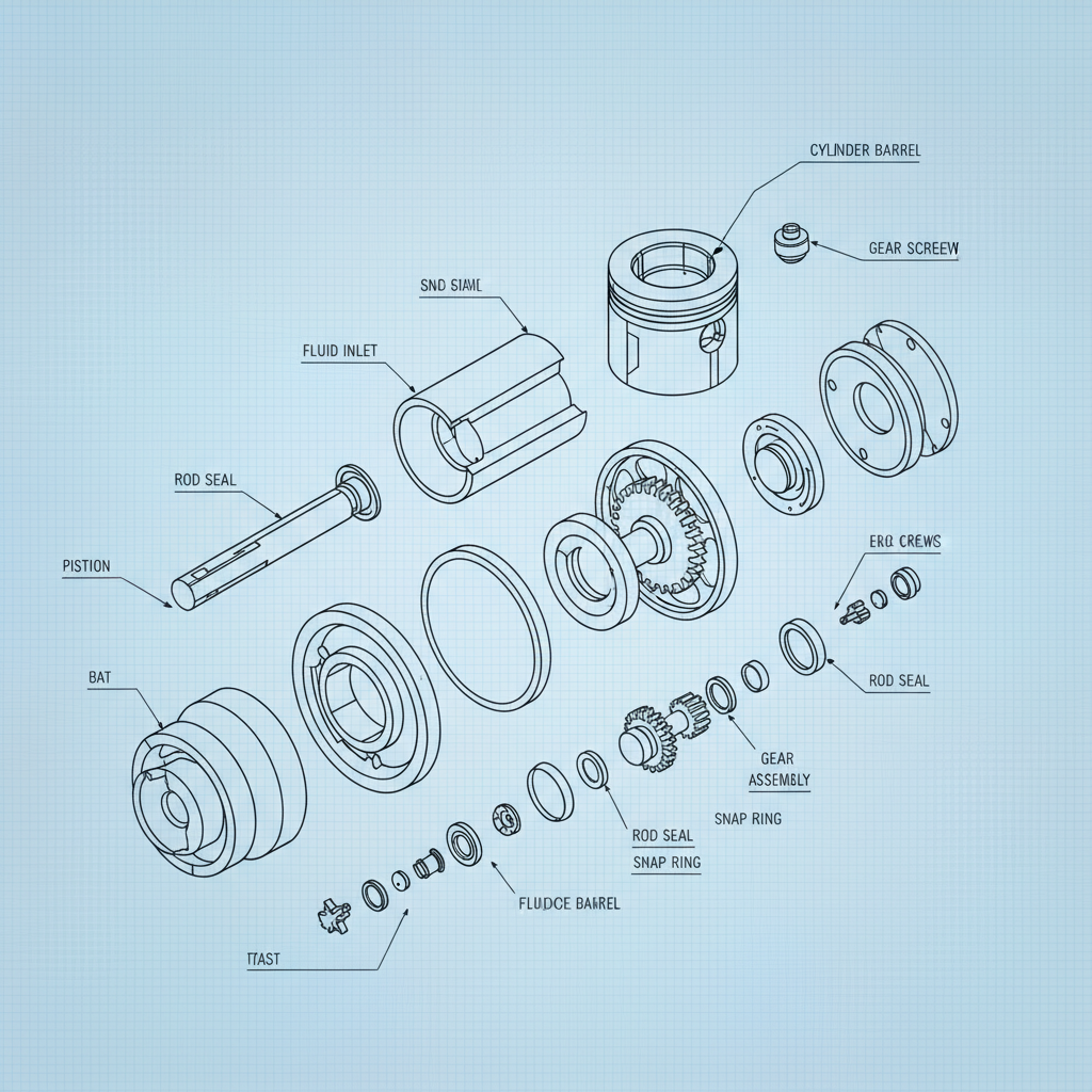 10 hydraulic cylinder