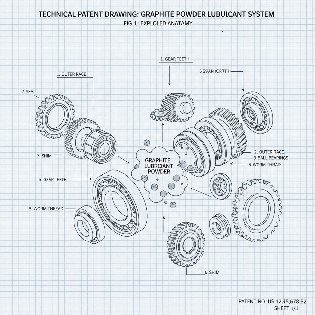 graphite powder lubricant