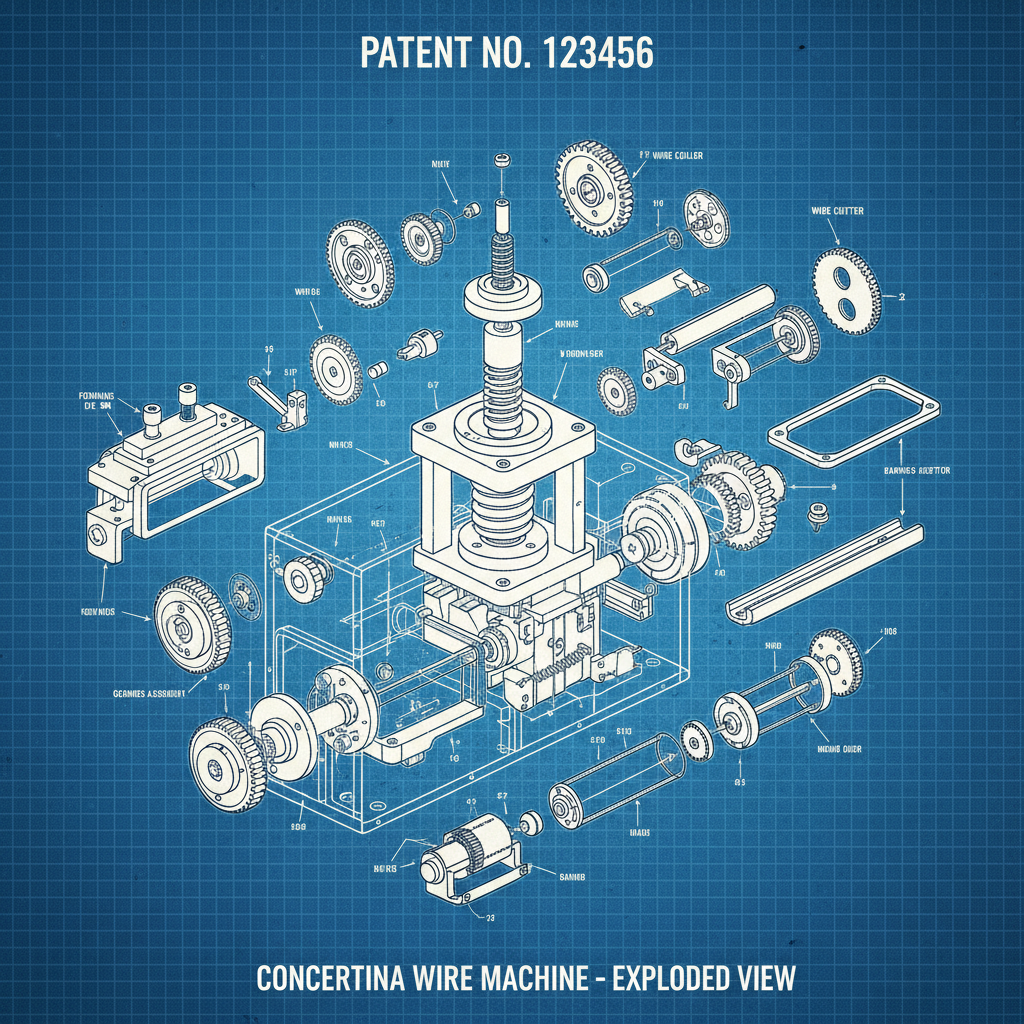 concertina wire making machine