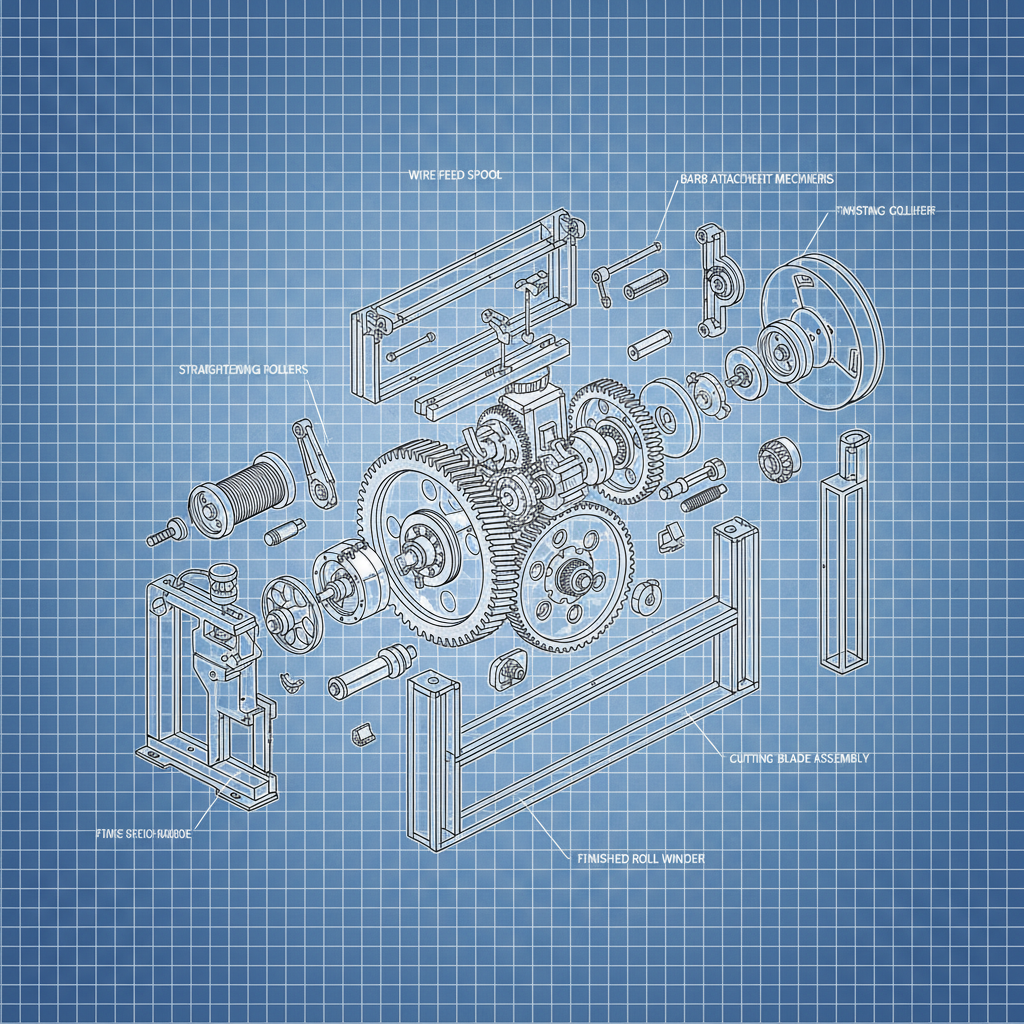 fencing wire making machine