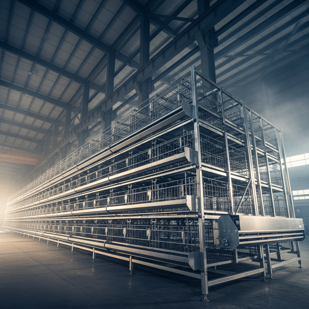 Optimizing Broiler Cage Systems for Efficient and Sustainable Poultry Farming