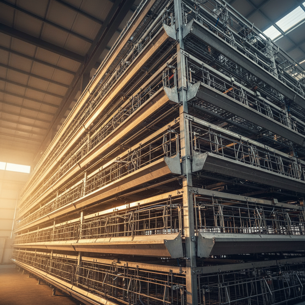 Optimizing Broiler Cage Systems for Efficient and Sustainable Poultry Farming