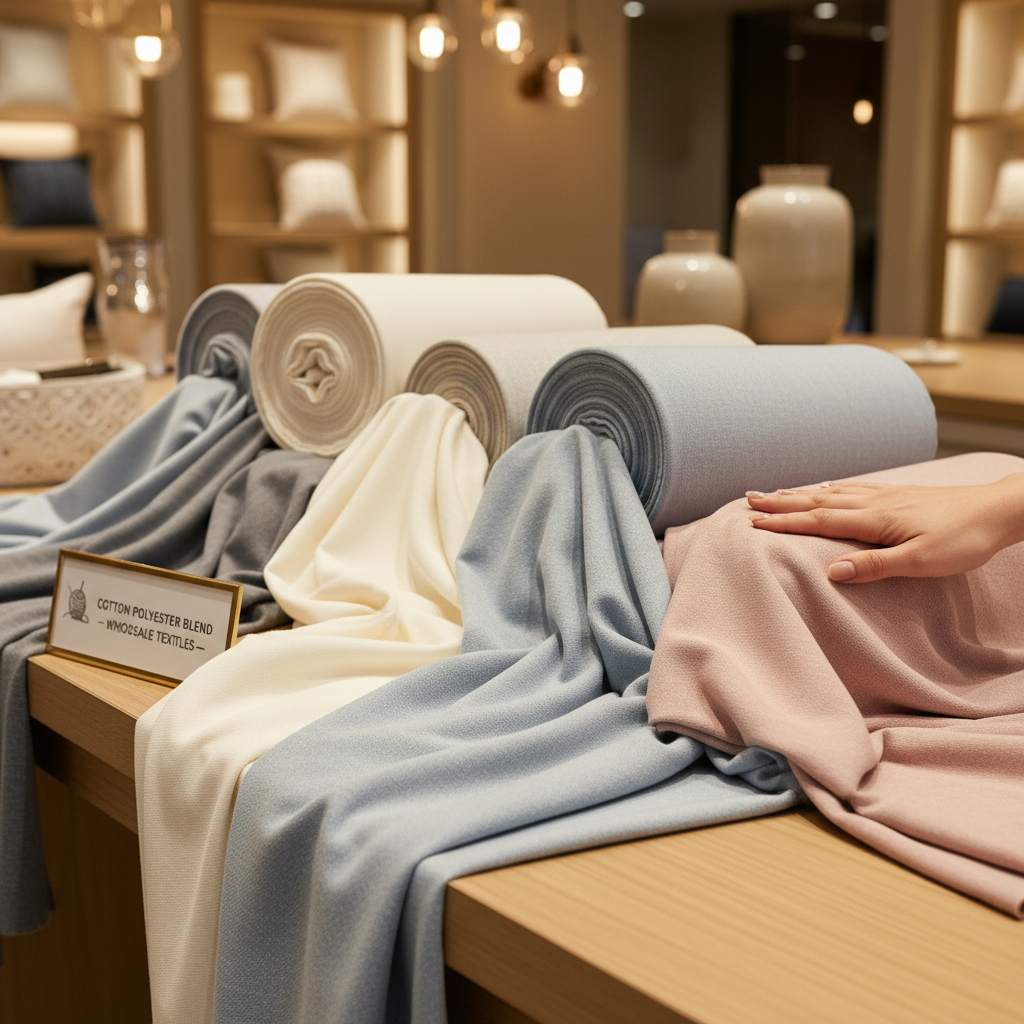 Discover Premium Cotton Polyester Blend Fabric Wholesale for Diverse Applications