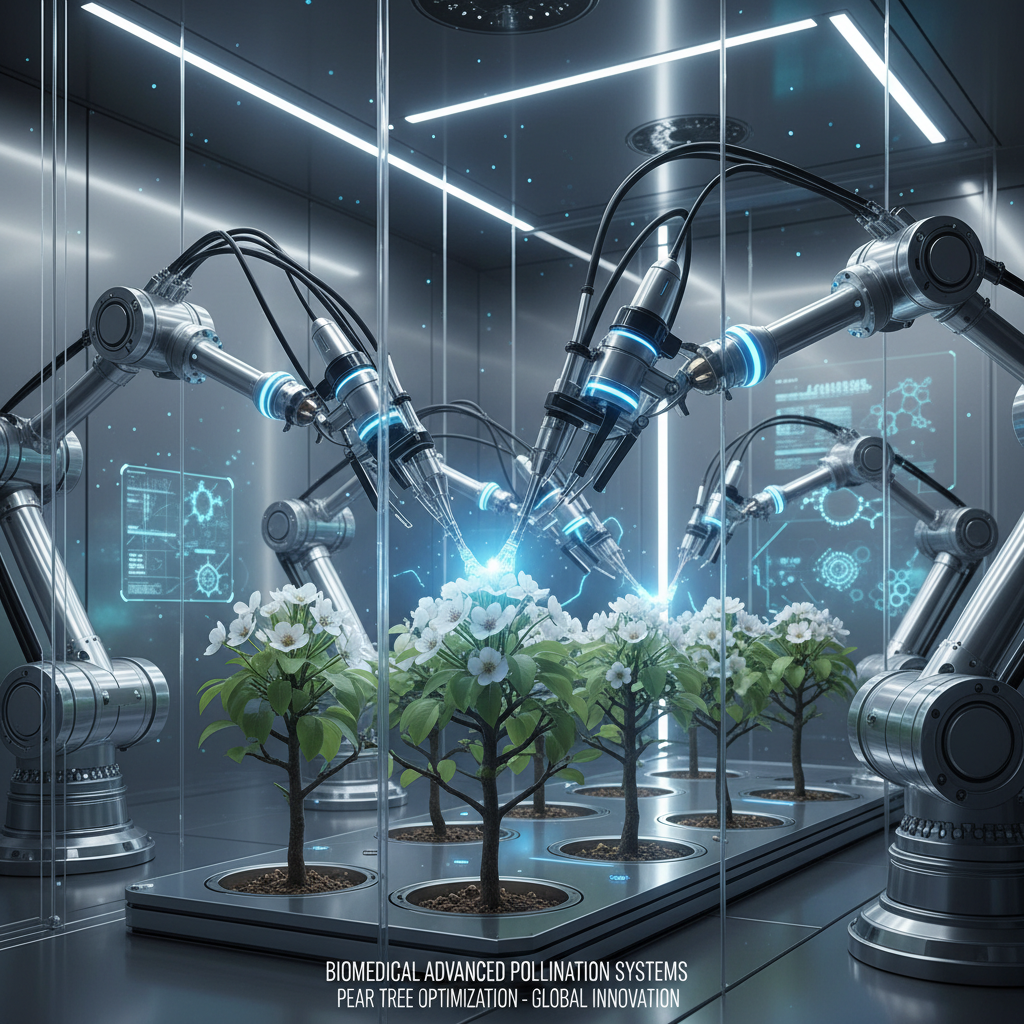 Advanced Pollination Methods of Pear Trees for Sustainable Fruit Production