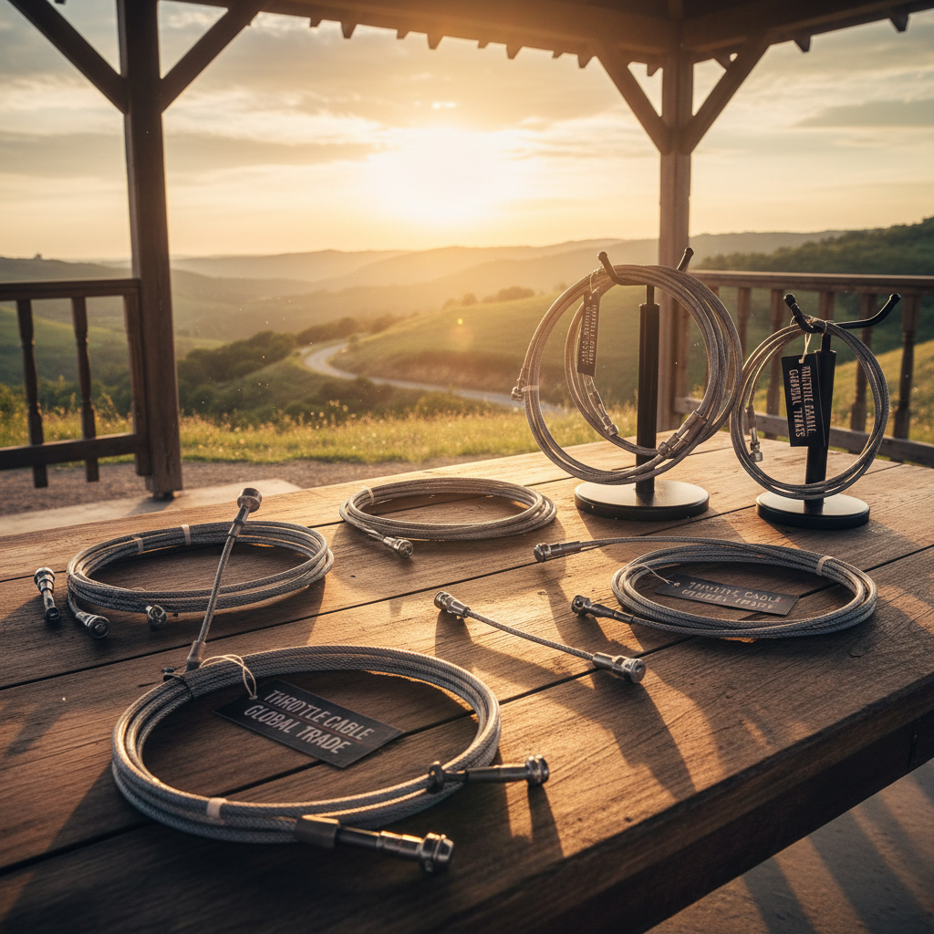 High Quality Throttle Cable for Sale Ensuring Optimal Engine Performance