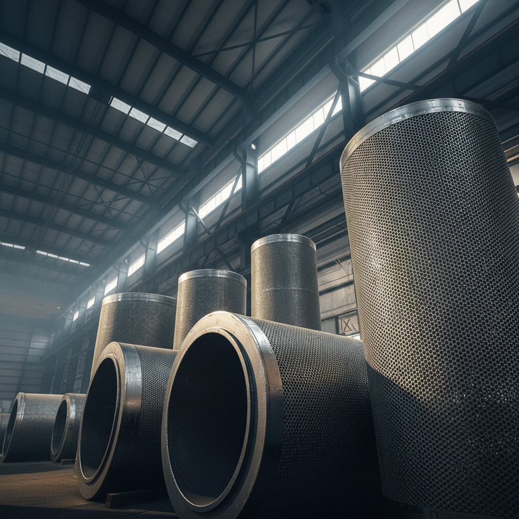 High Performance Sintered SS316L Cylinder Filters for Industrial Applications