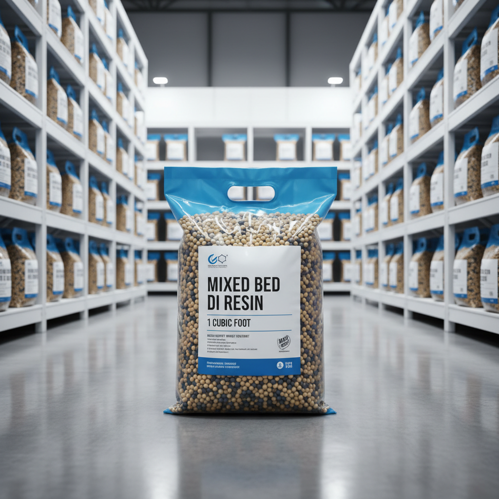 Optimizing Water Purification with Mixed Bed DI Resin 1 Cubic Foot Systems