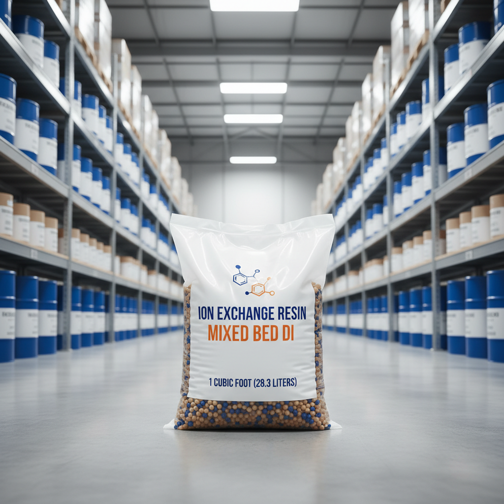 Optimizing Water Purification with Mixed Bed DI Resin 1 Cubic Foot Systems