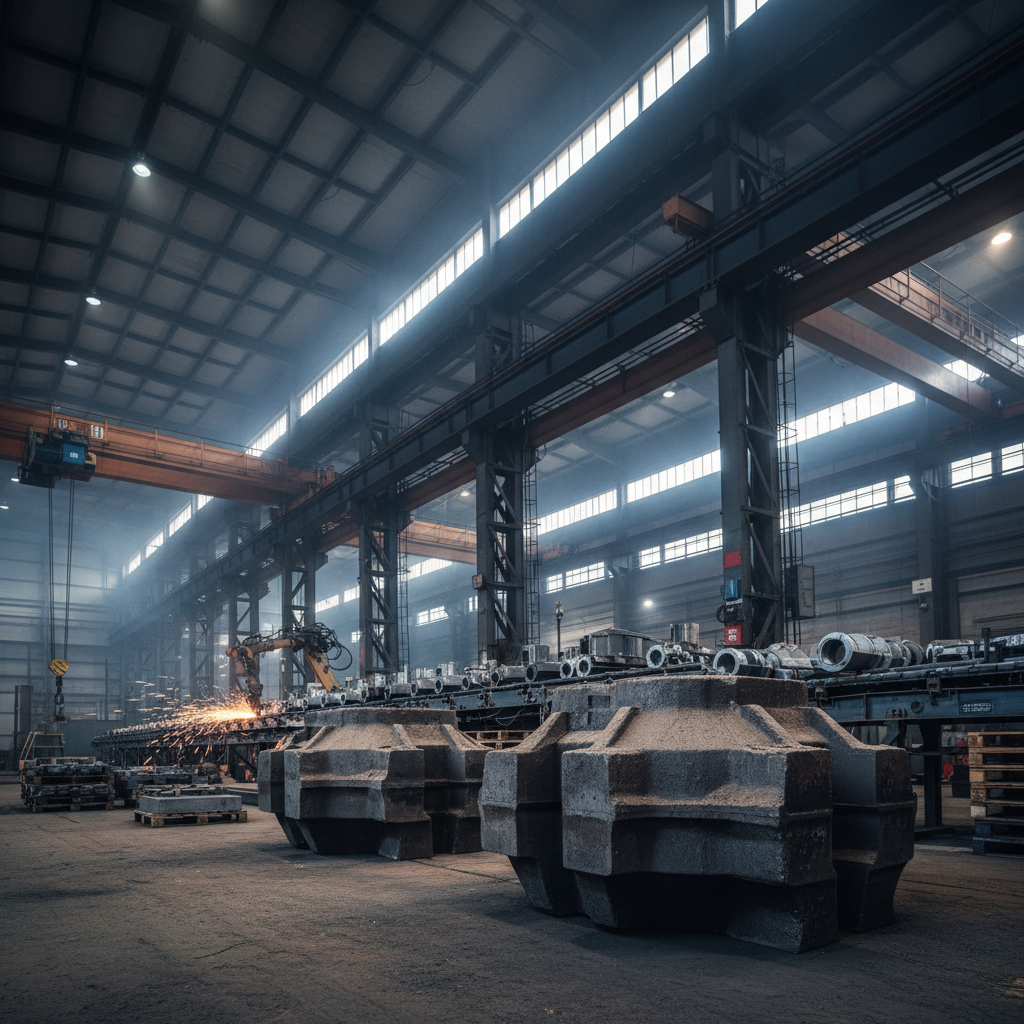 Foundry Cast Iron Sand Cast Manufacturing Processes and Industry Applications
