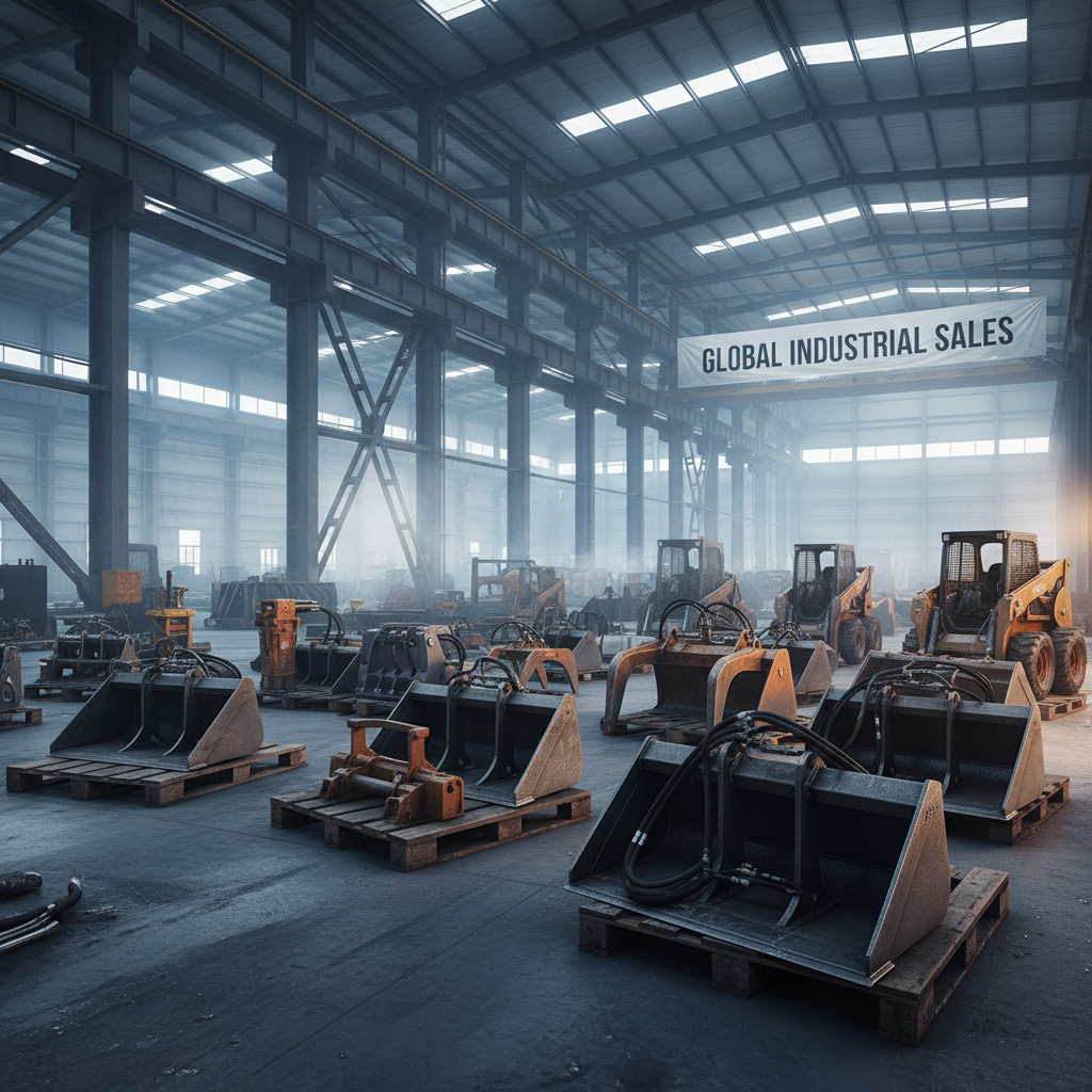 skid loader attachments for sale