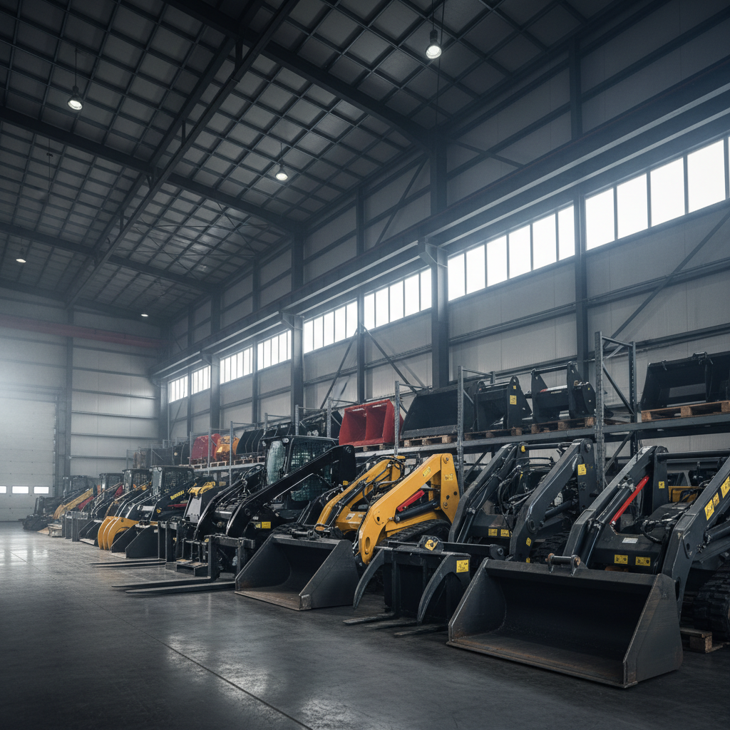 skid loader attachments for sale