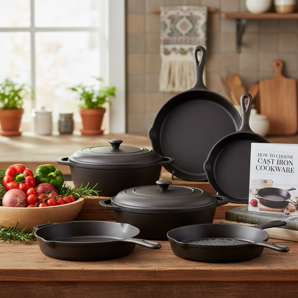 how to choose cast iron cookware