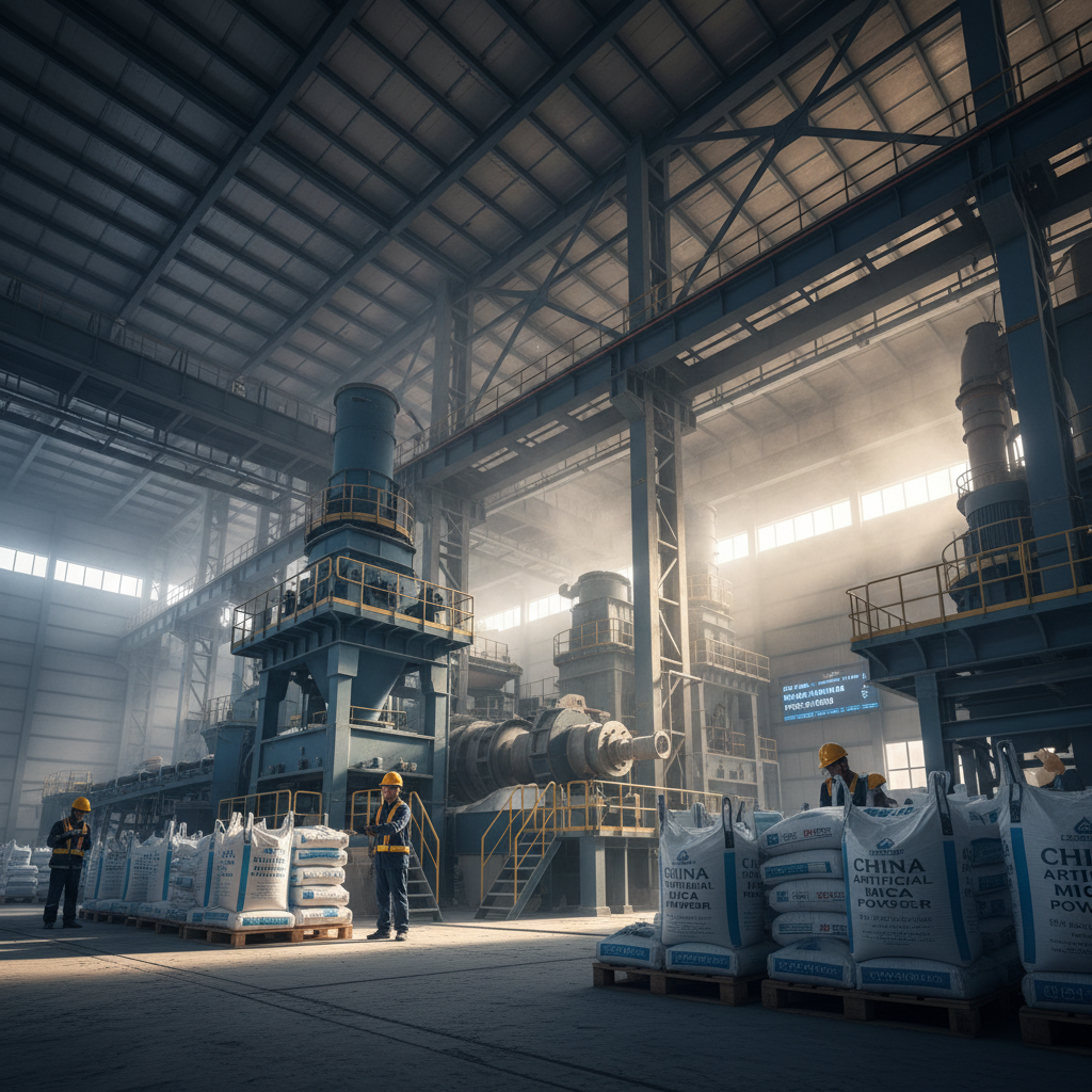 China artificial Mica Powder Price