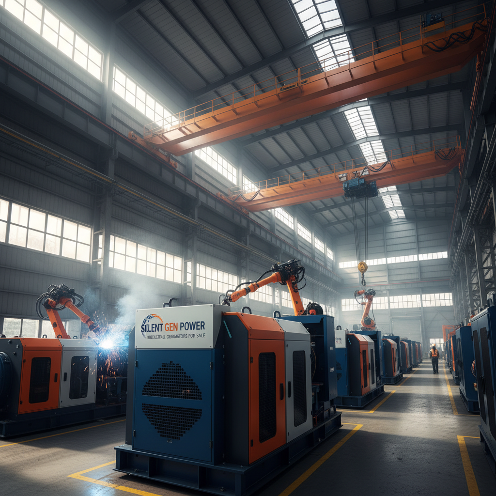 silent generators for sale Supplier