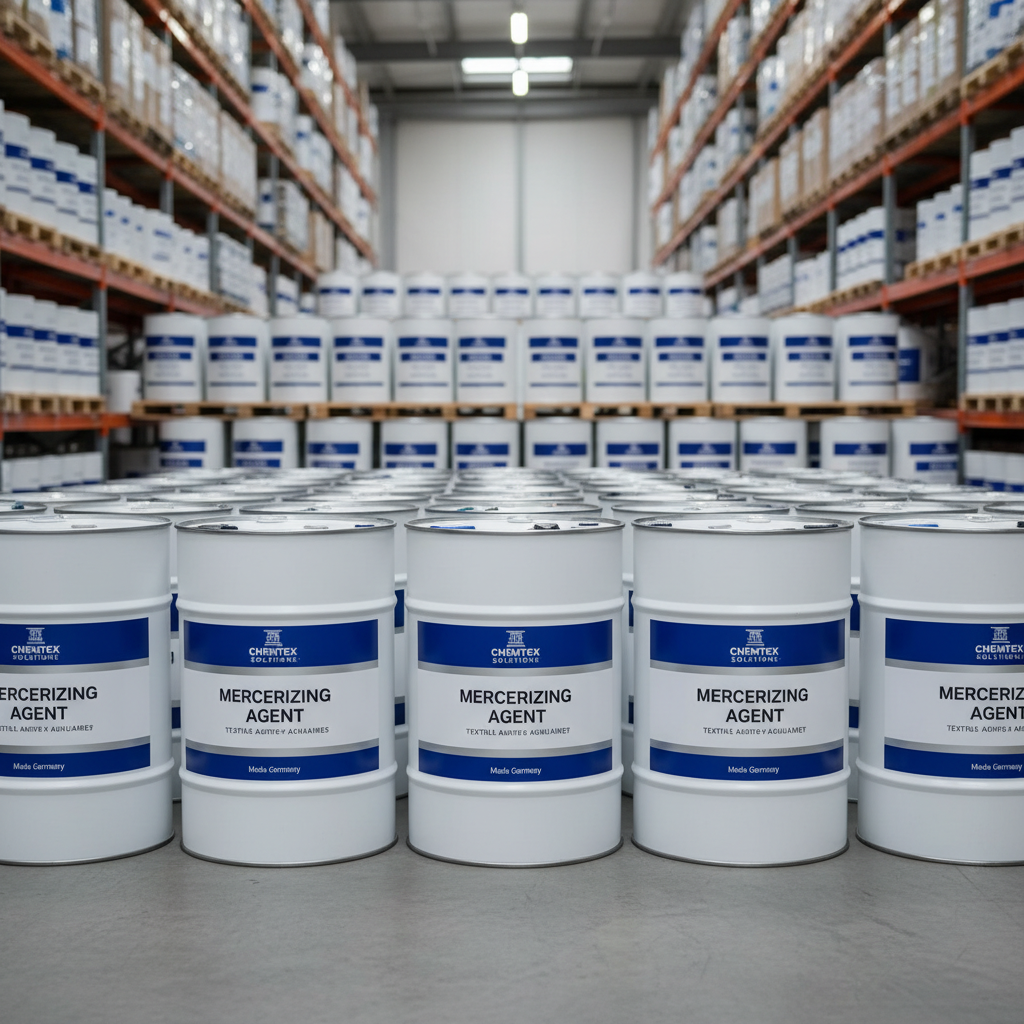 mercerizing agent in textile