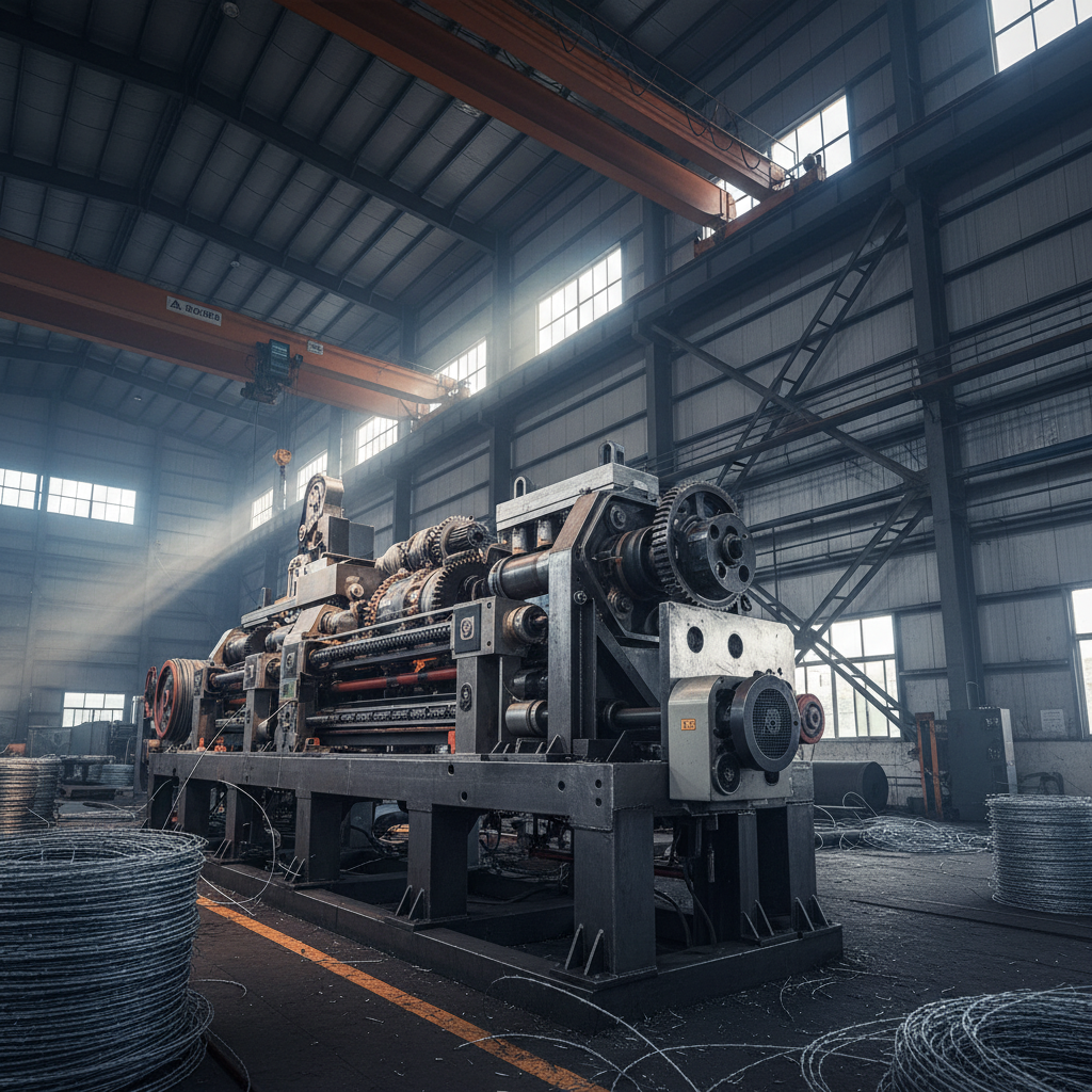 fully automatic barbed wire machine