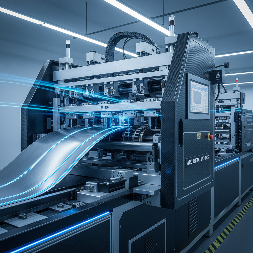 Advanced Tile Arc Steel Sheet Roll Forming Machine for Construction and Manufacturing