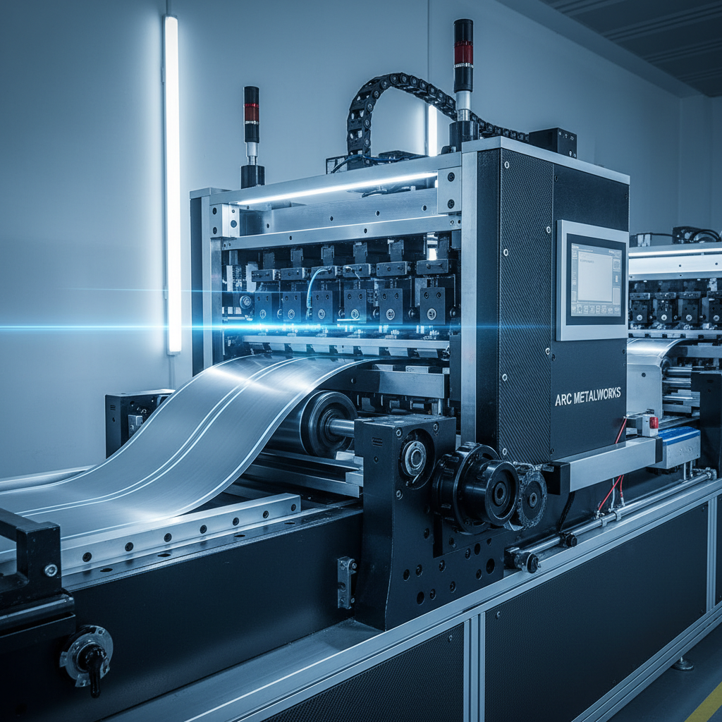 Advanced Tile Arc Steel Sheet Roll Forming Machine for Construction and Manufacturing