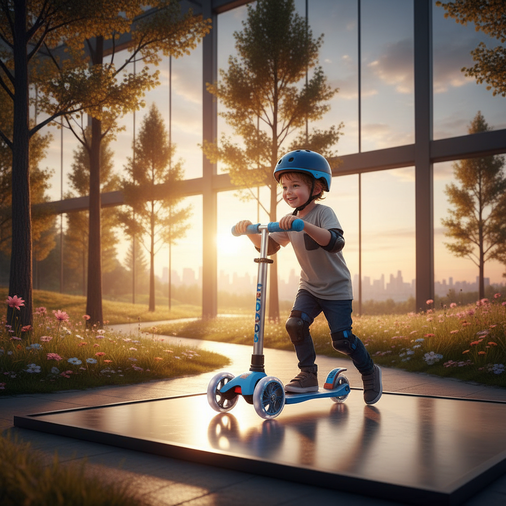 Exploring the World of Children Scooter for Active and Safe Mobility