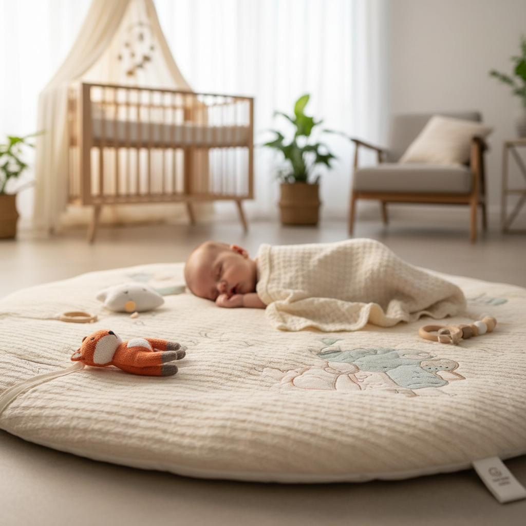 Investing in Your Little One's Future with a Round Baby Play Mat