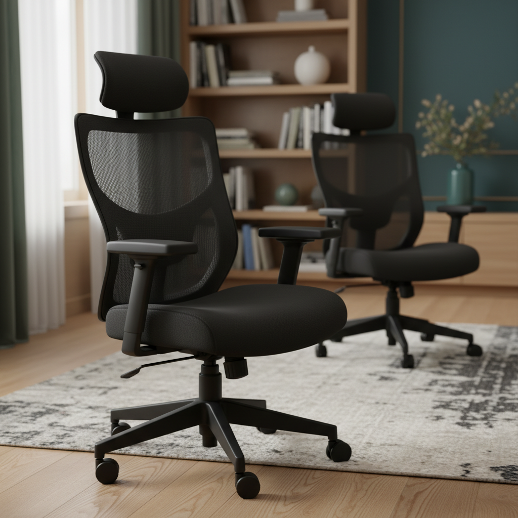 Invest in Black Ergonomic Office Chairs for Enhanced Workplace Wellbeing