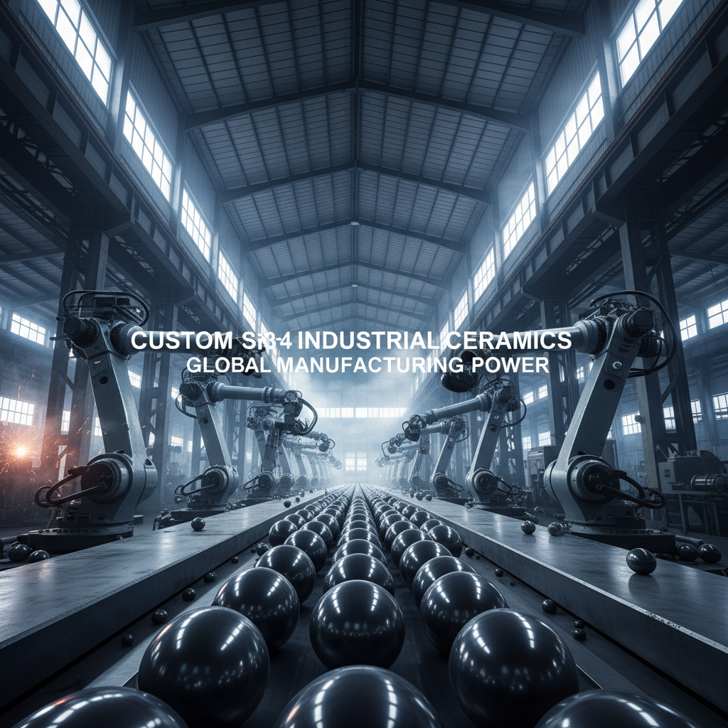 High Performance Custom Si3N4 Balls for Aerospace and Industrial Applications