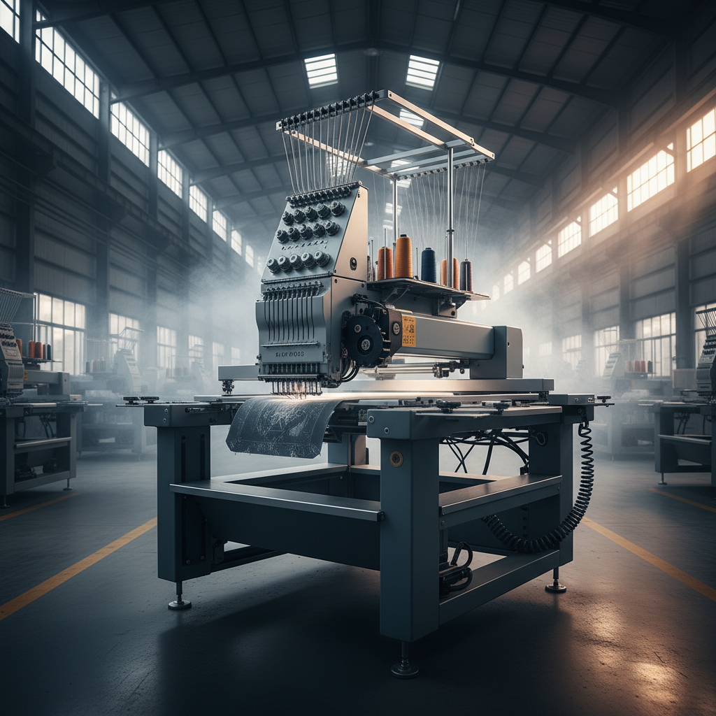 Embroidery Machine 1 Head Revolutionizing Textile Personalization and Small Business Growth